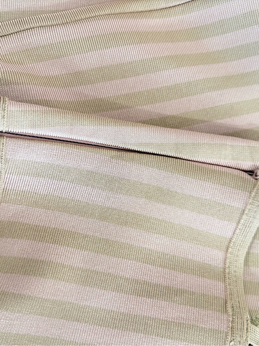 House of CB Blush Pink Striped Ribbed Spaghetti‑Strap Jumpsuit🔥🔥 - Picture 5 of 8